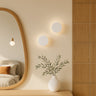 Orlan Medium LED Shifting Disc Wall Light 12W TRI Color White - LLOL044W