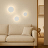 Orlan Medium LED Shifting Disc Wall Light 12W TRI Color White - LLOL044W