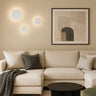Orlan Medium LED Shifting Disc Wall Light 12W TRI Color White - LLOL044W