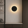 Orlan Large LED Shifting Disc Wall Light 18W TRI Color Black - LLOL045BK
