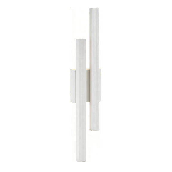 Hera Double Light LED Outdoor Wall Light 21W 3000K Matte White - LLOL049W