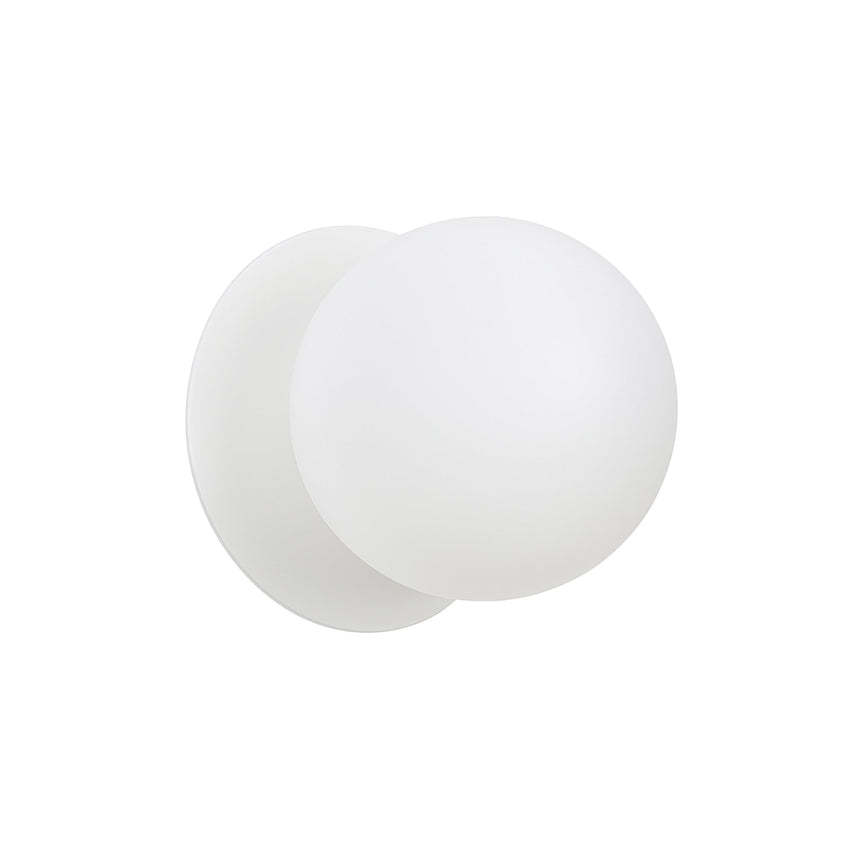 Odessa Small LED Wall Light 8.5W 3000K Frosted Opal & Matt White - LM002WL005