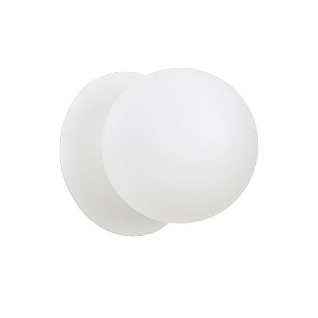 Odessa Large LED Wall Light 8.5W 3000K Frosted Opal & Matt White - LM002WL025