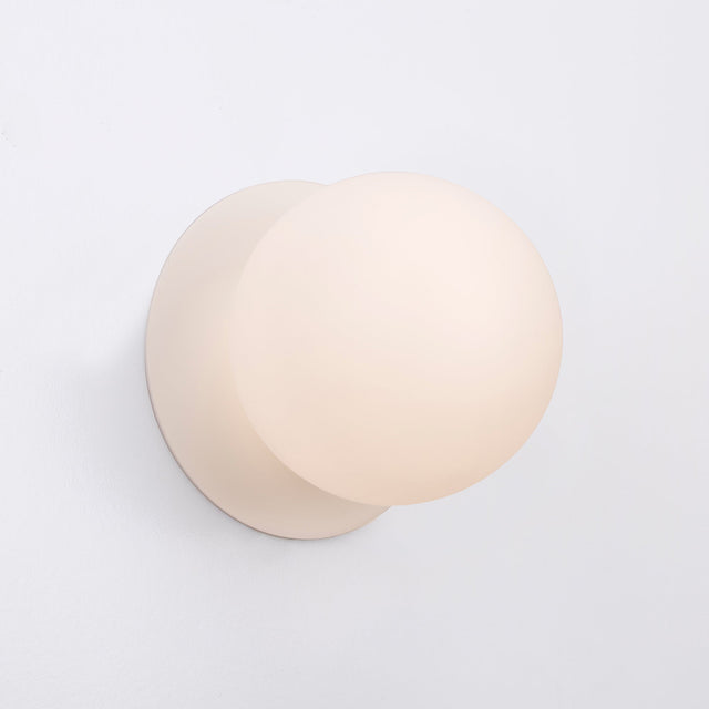 Odessa Large LED Wall Light 8.5W 3000K Frosted Opal & Matt White - LM002WL025