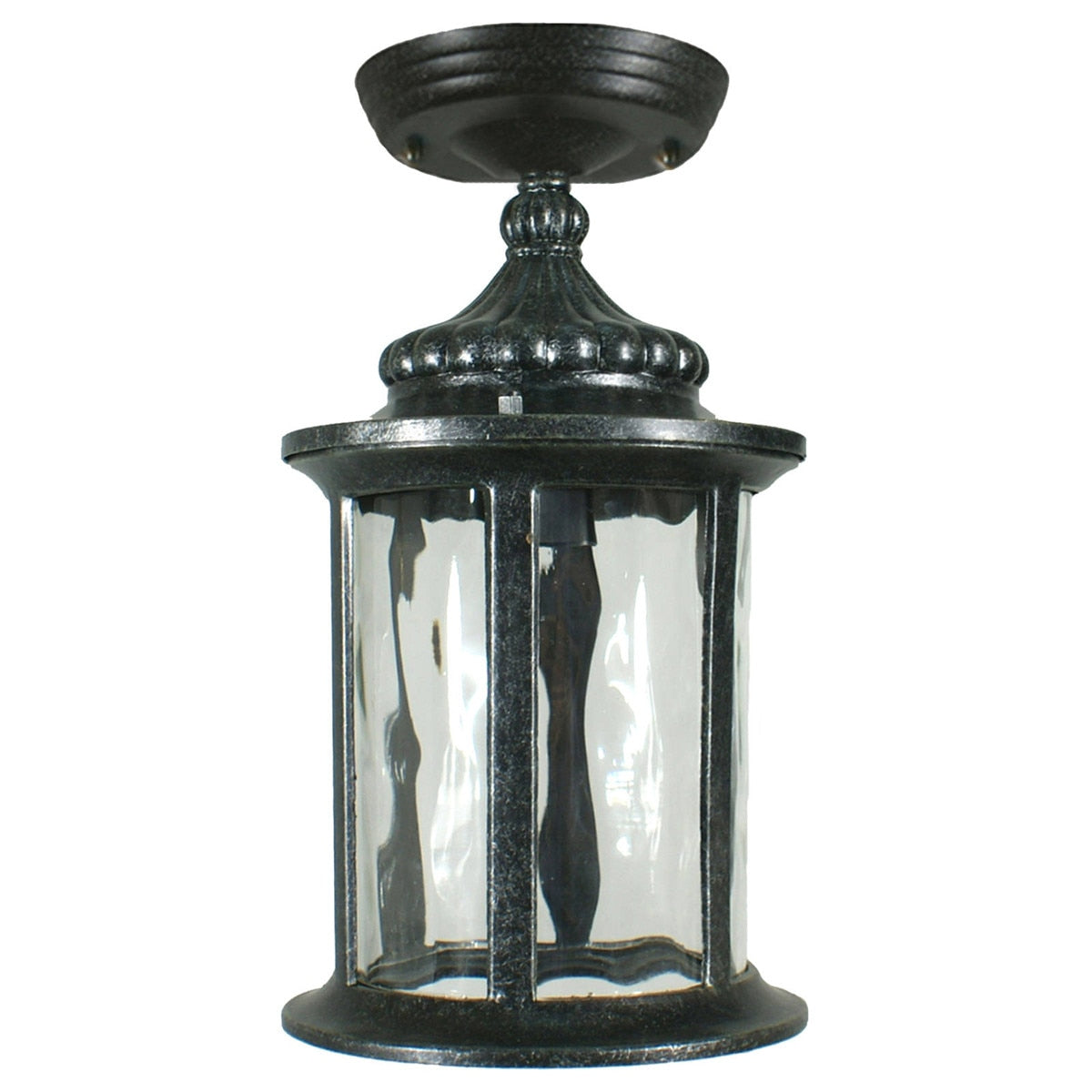 Argyle Under Eave Light Antique Black IP03 - 1000043