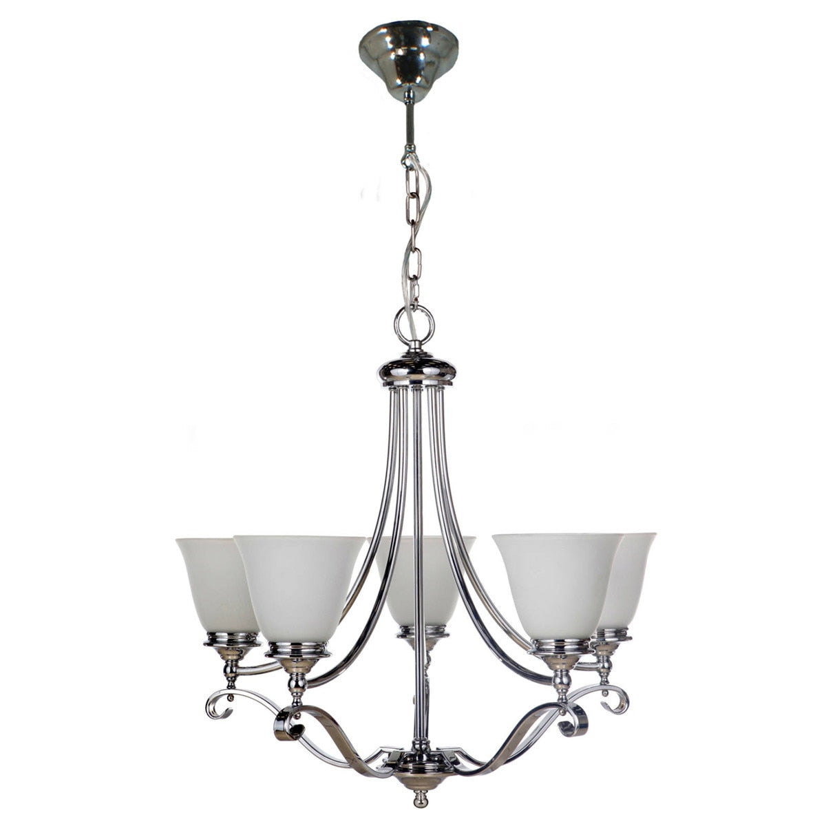 Dallas 5 Light Pendant Chrome - 1000126
