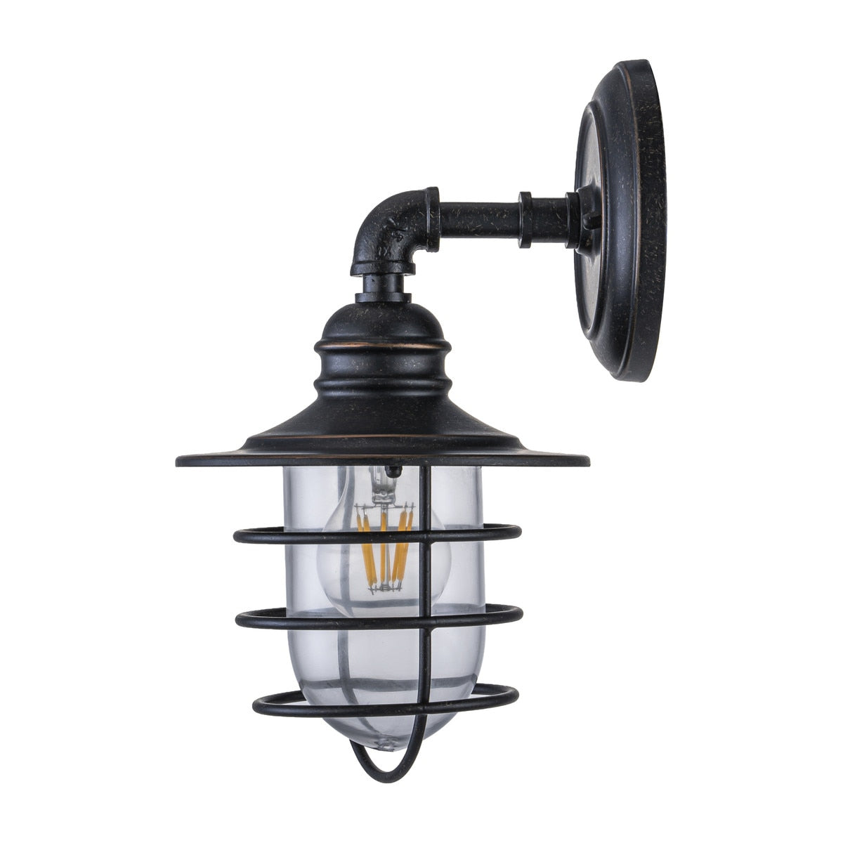 Dockyard Outdoor Wall Light Antique Bronze IP55 - 1000149
