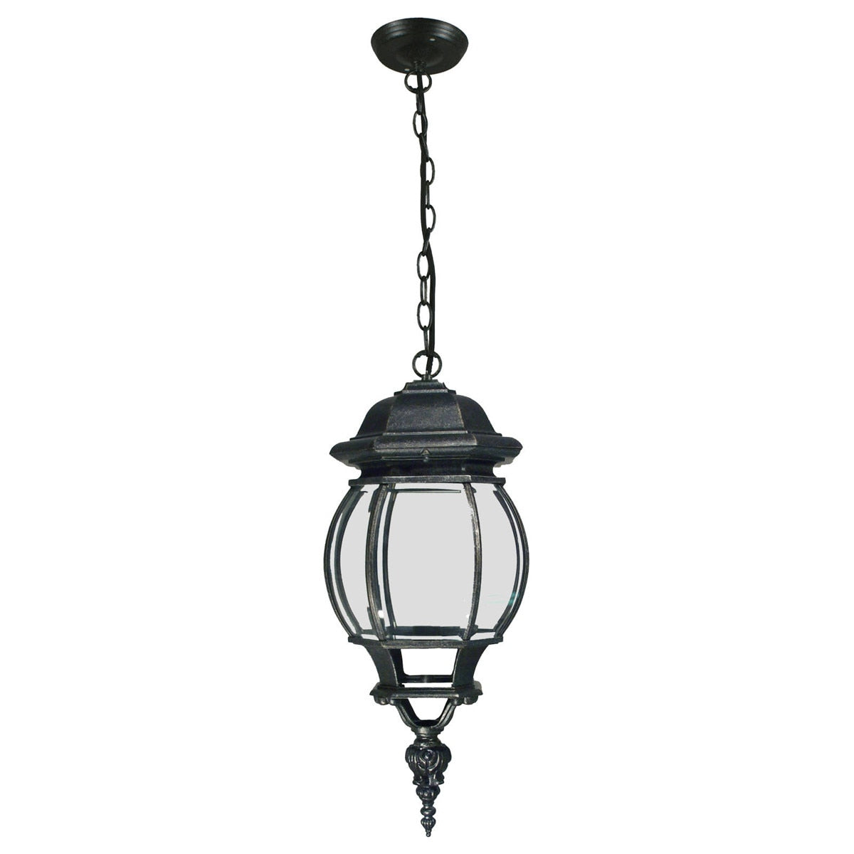 Flinders Large Chain Pendant Antique Black - 1000187