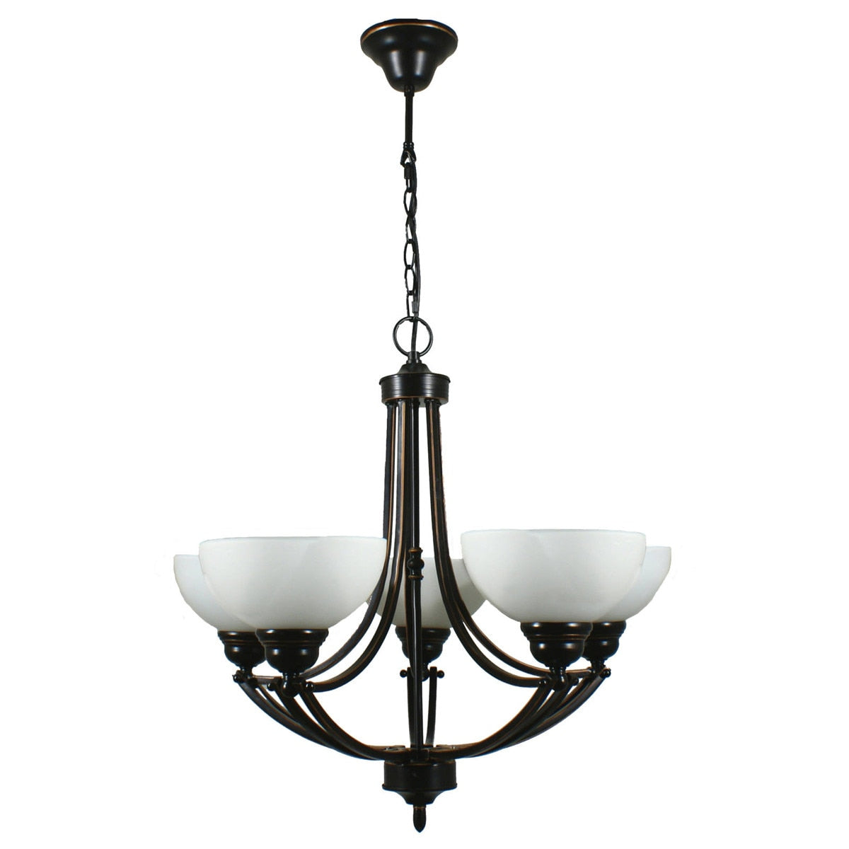 Houston 5 Light Pendant Bronze - 1000254