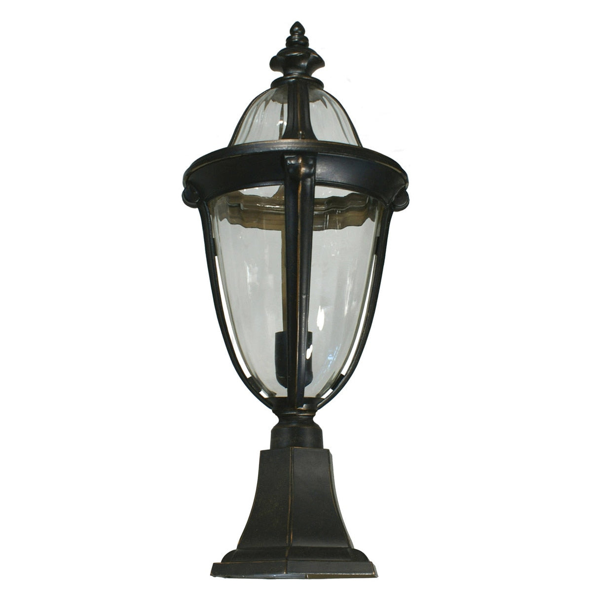 Mayfair Pillar Mount Antique Bronze IP44 - 1000314