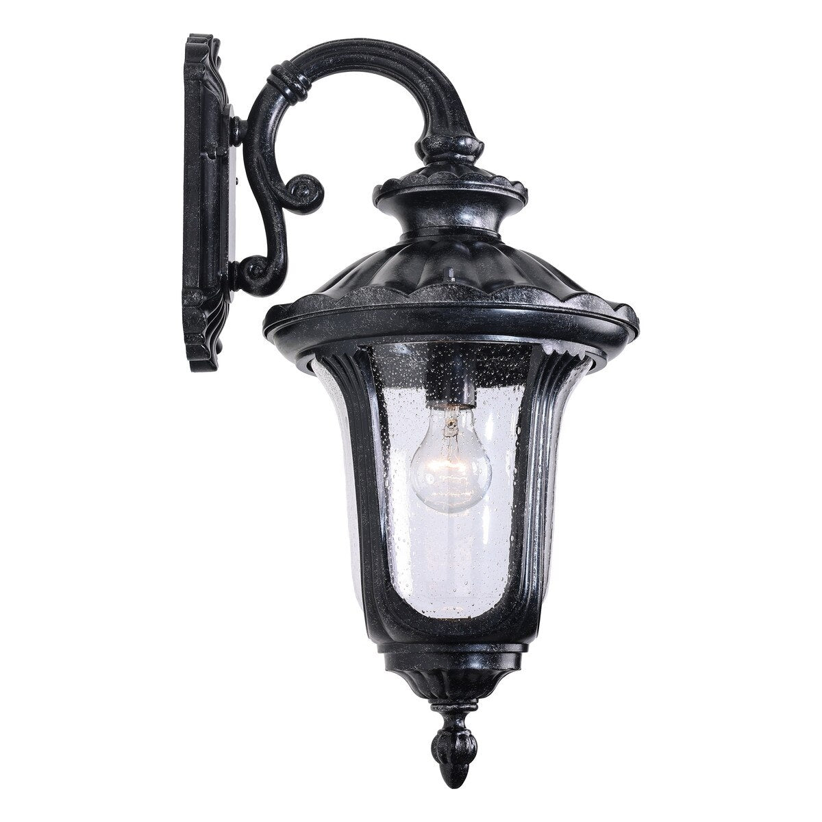 Waterford Medium Outdoor Wall Light Antique Black - 1000571