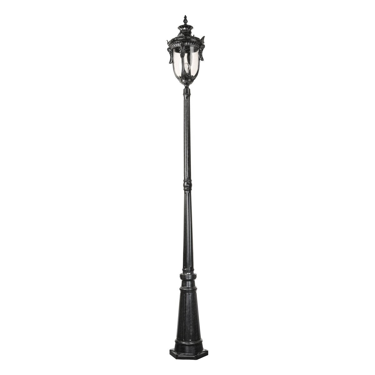 Wellington Large Outdoor Post Light Antique Black IP44 - 1000578