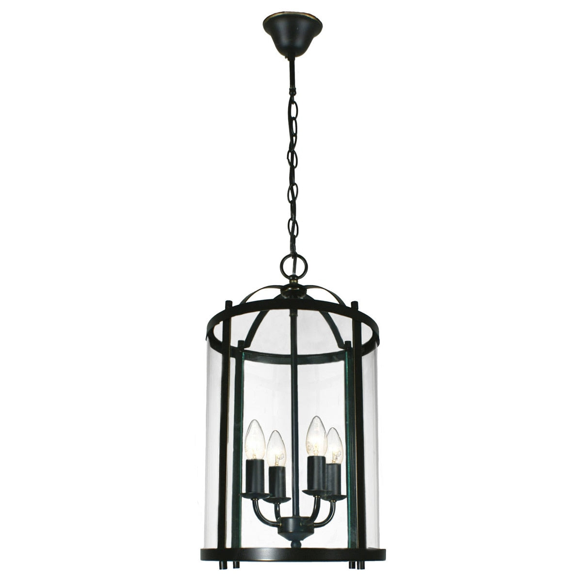 Manor Large 4 Light Pendant Bronze - 1000585