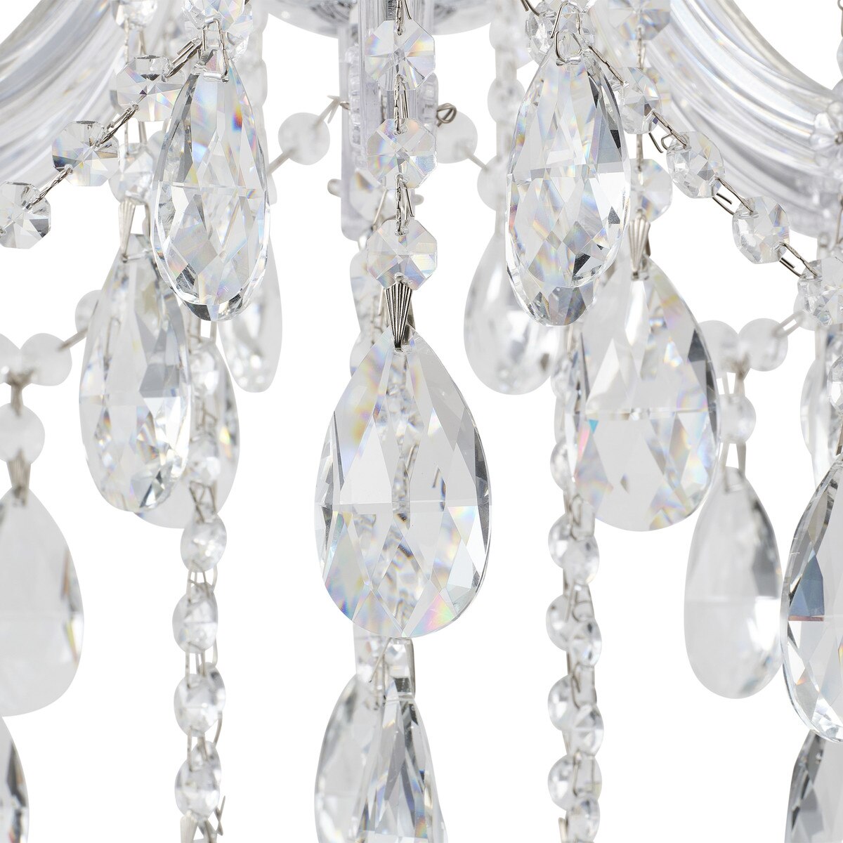 Zurich 9 Light Crystal Chandelier Chrome - 1000608