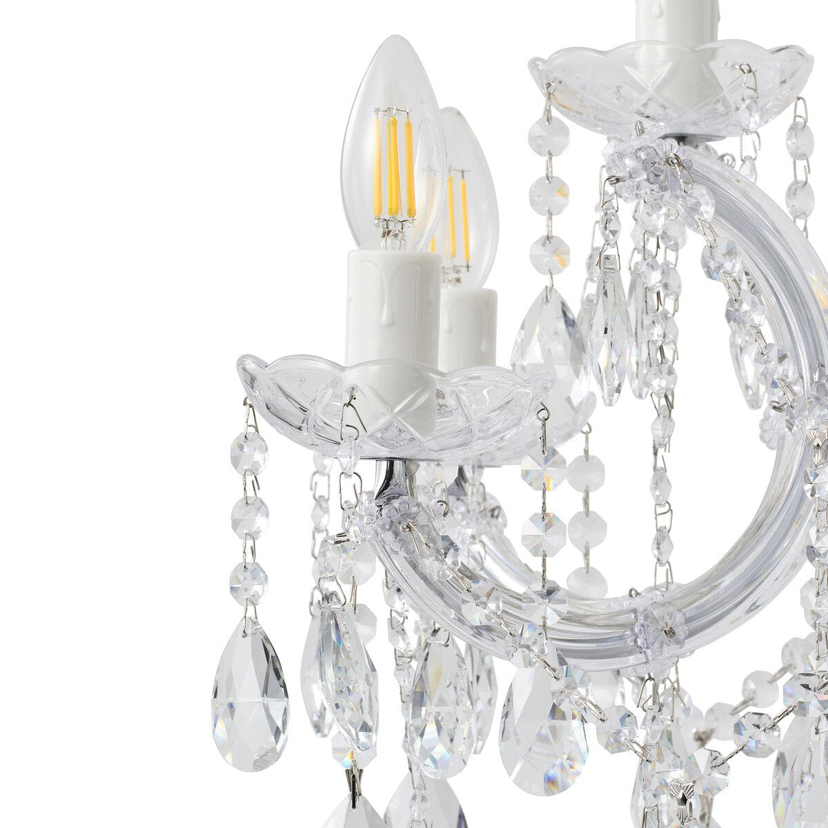 Zurich 9 Light Crystal Chandelier Chrome - 1000608