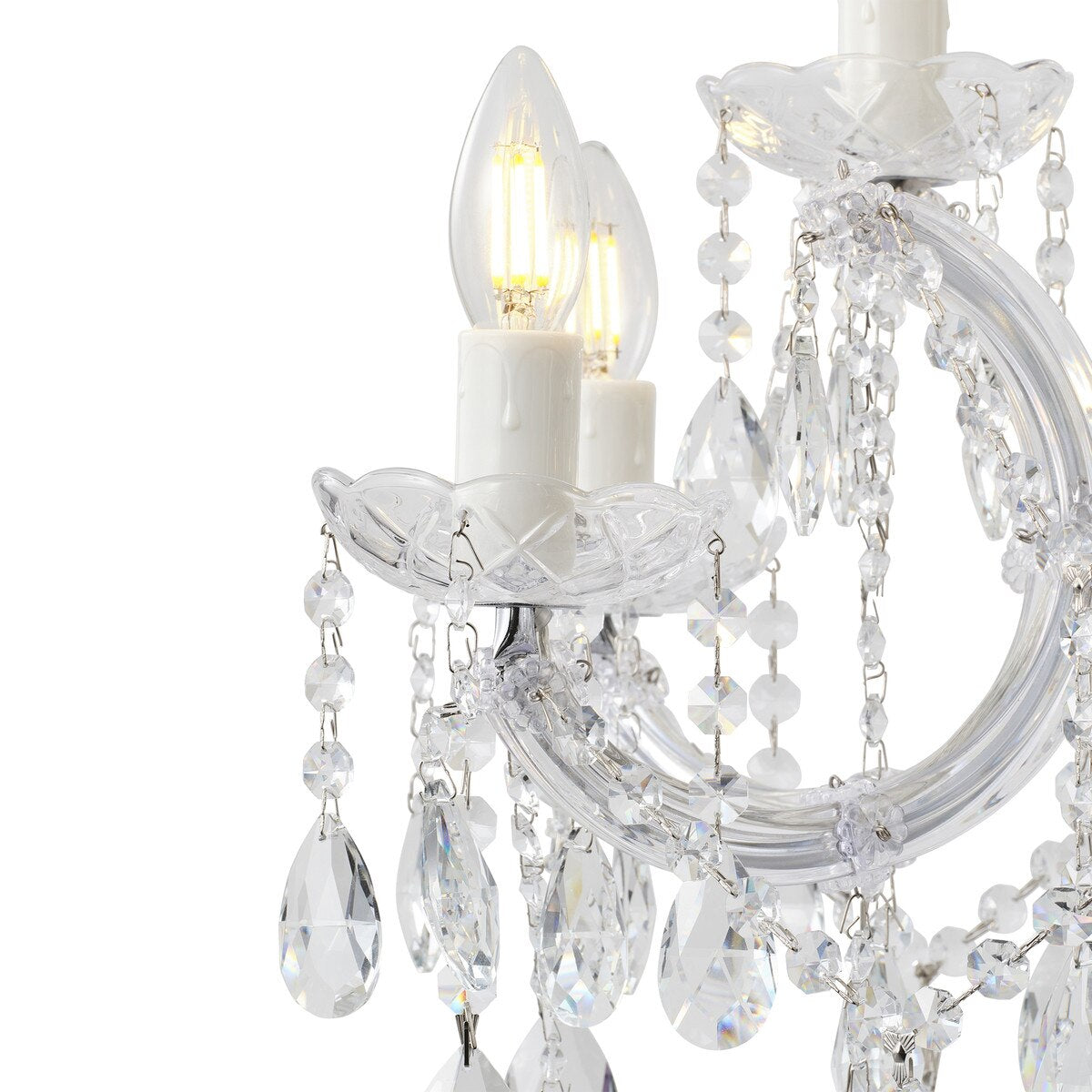 Zurich 9 Light Crystal Chandelier Chrome - 1000608