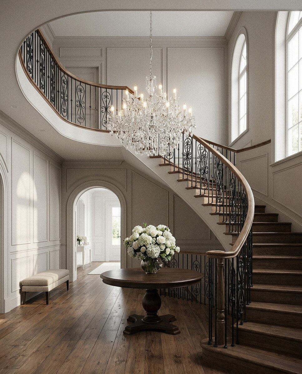 Zurich 18 Light Crystal Chandelier Chrome - 1000609