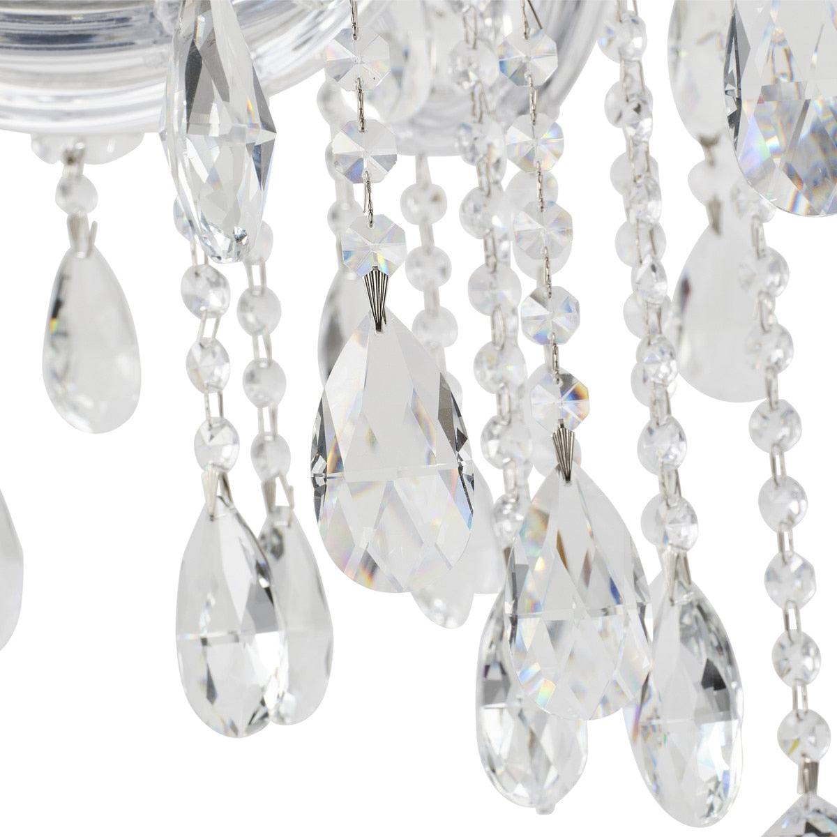 Zurich Chandelier 8 Lights Chrome Aluminium - 1000617