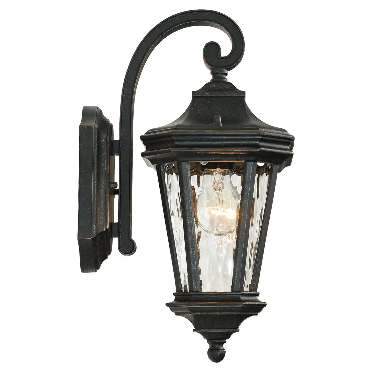 Tilburn Medium Outdoor Wall Light Antique Bronze IP44 - 1000814