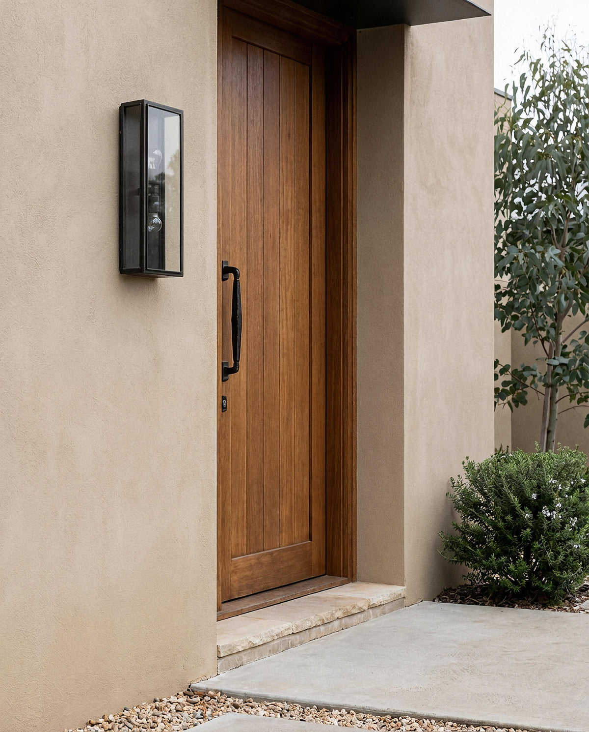 Plaza Exterior Wall 2 Lights Antique Black Aluminium - 1000853