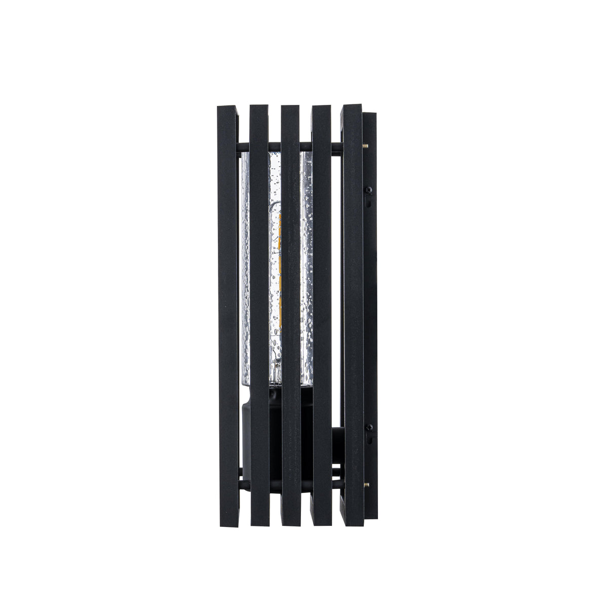 Portico Exterior Wall Light H360mm Matt Black Aluminium - 1000857