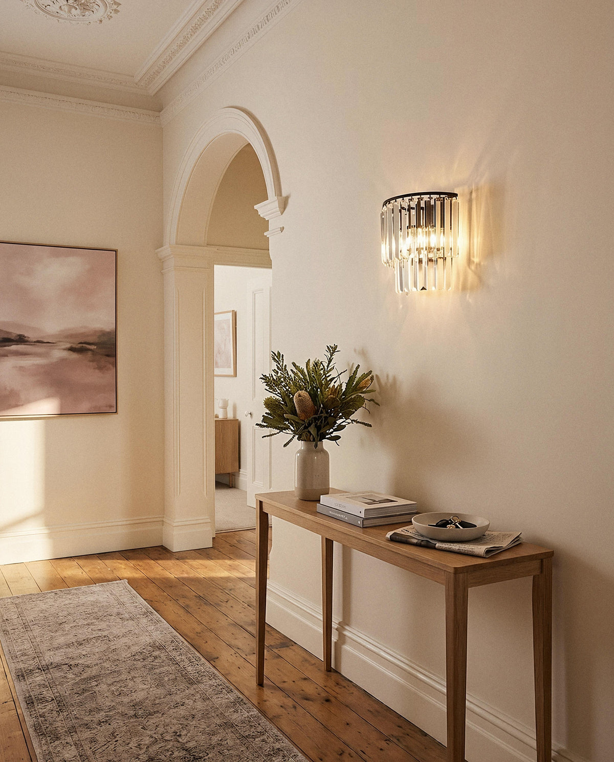 Celestial Wall Sconce 2 Lights Matt Black Aluminium - 1001095