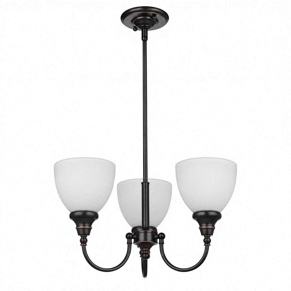 Benson Pendant 3 Lights Up Bronze Aluminium - 1001169