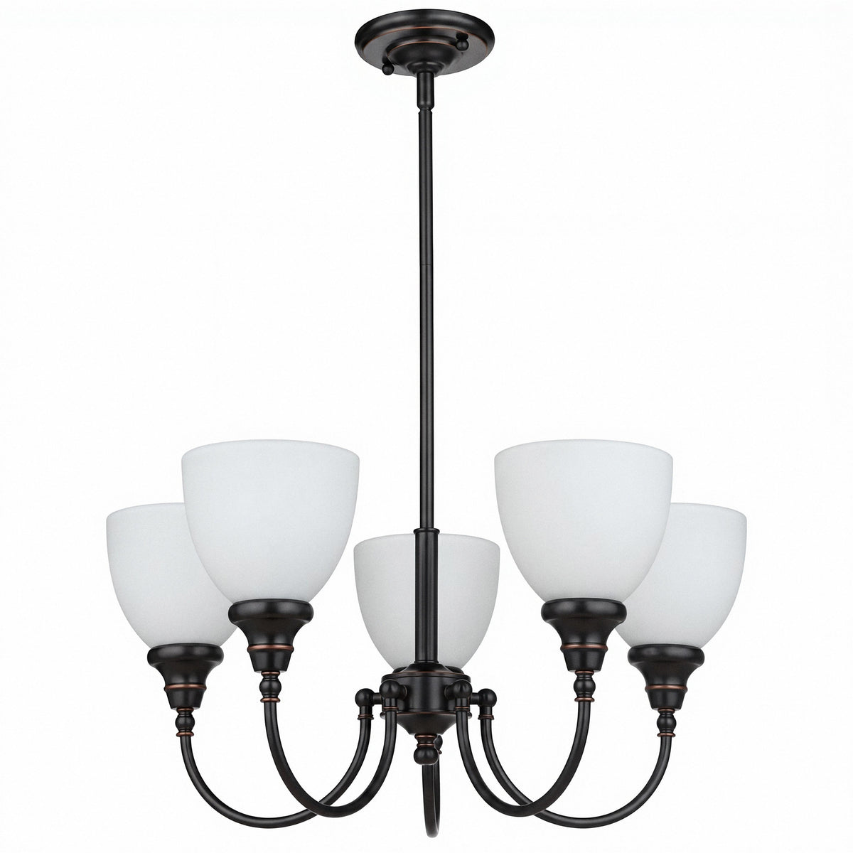 Benson Pendant 5 Lights Up Bronze Aluminium - 1001171