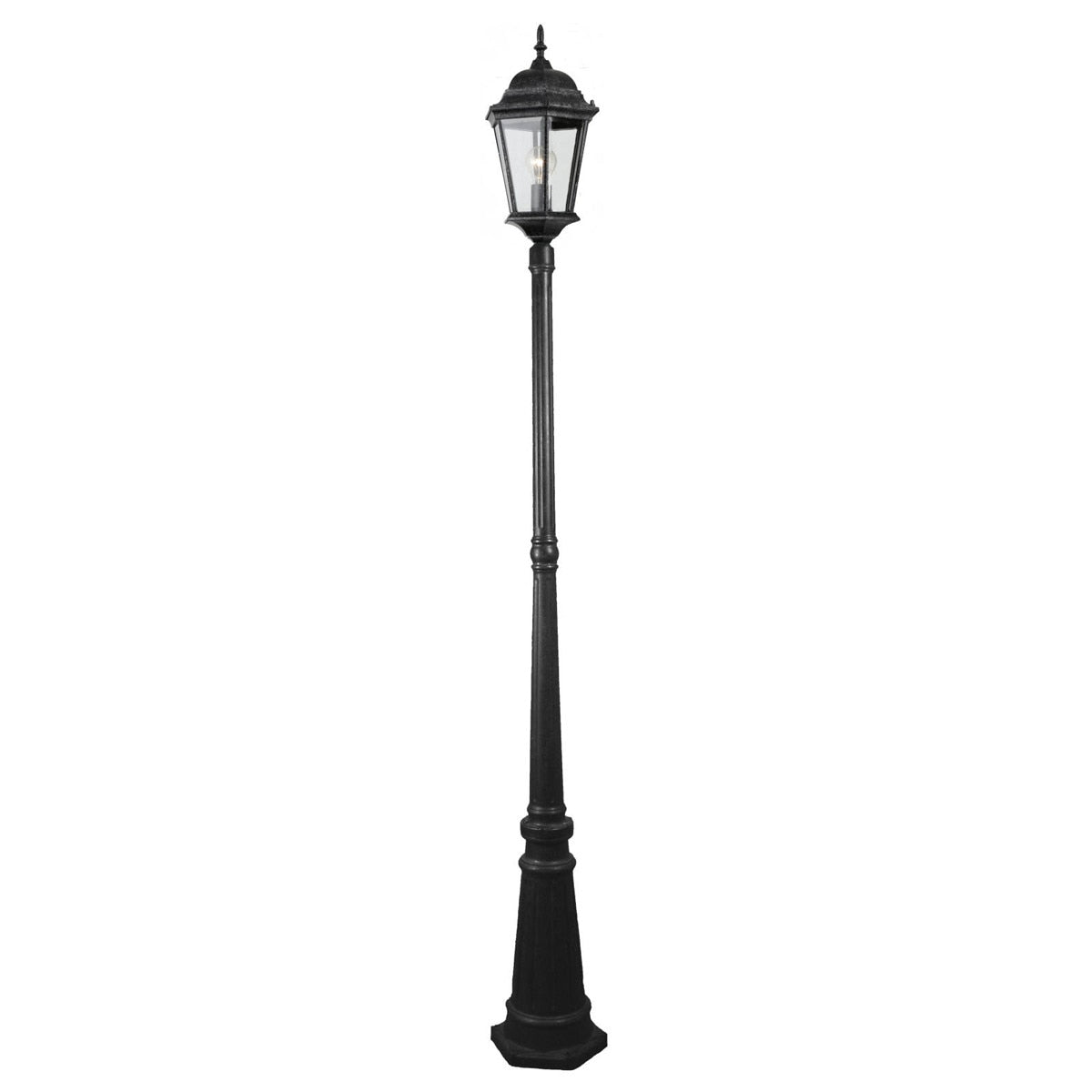 Junction Medium Outdoor Post Light Antique Black IP44 - 1001235