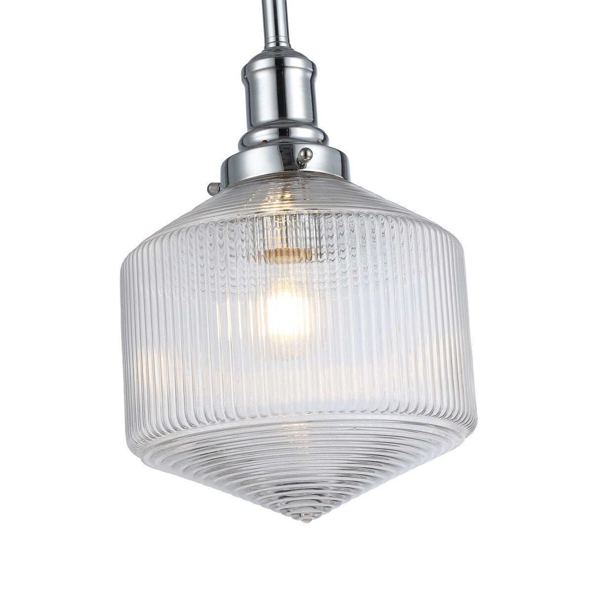 Jefferson Small 1 Light Pendant Chrome - 1001252