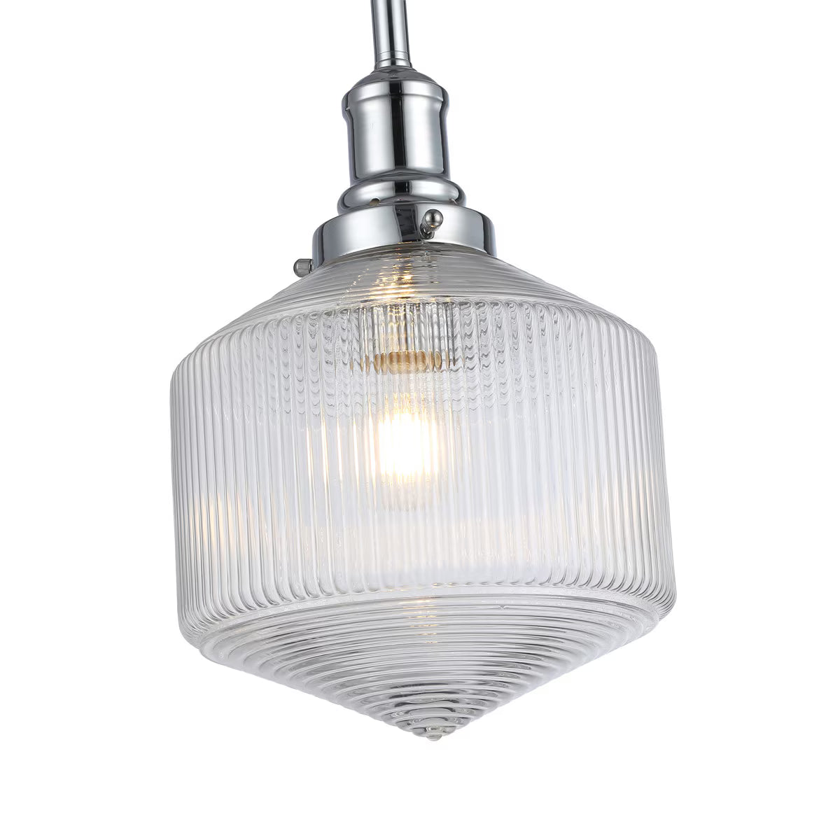 Jefferson Small 1 Light Pendant Chrome - 1001252