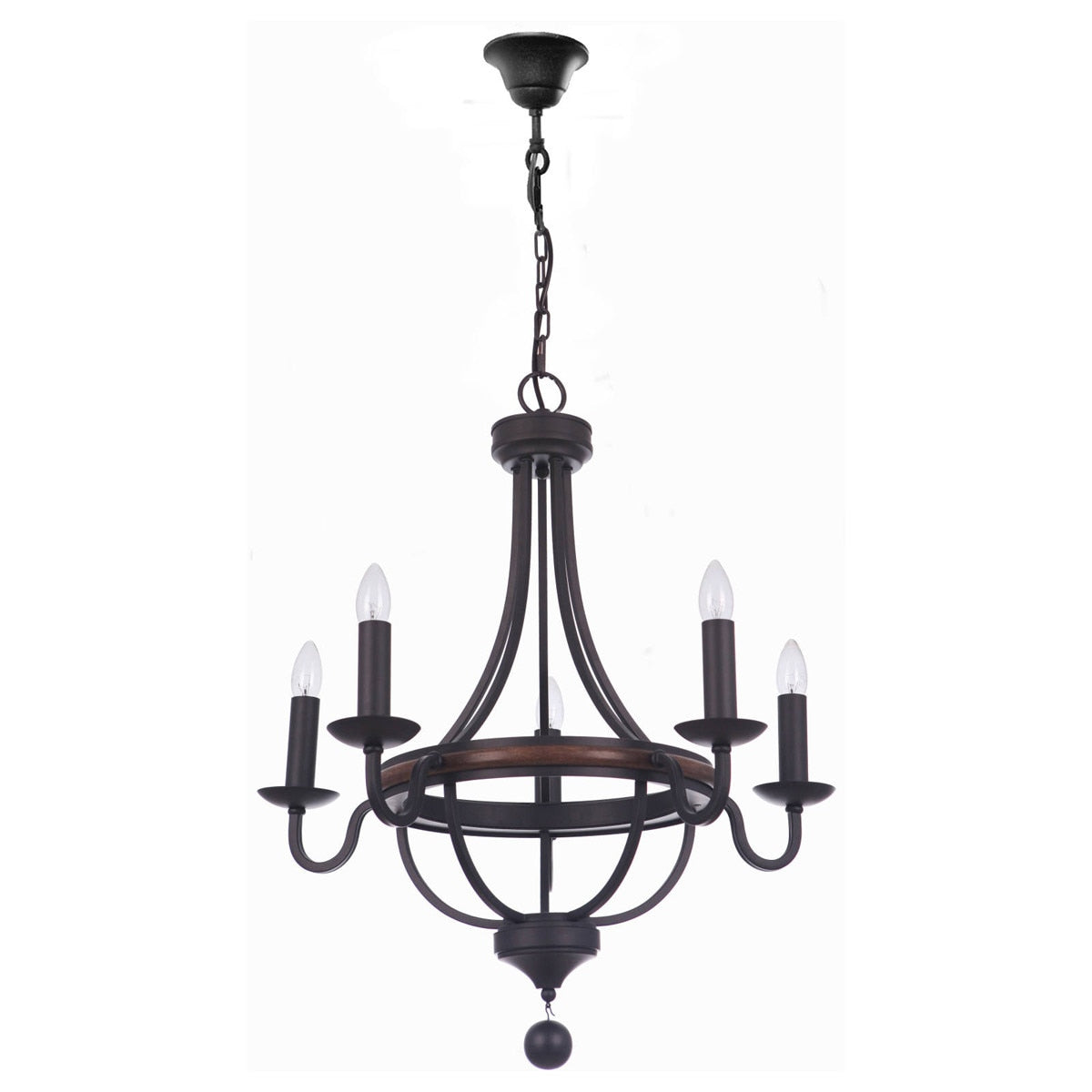 Lakewood 5 Light Pendant Bronze - 1001294