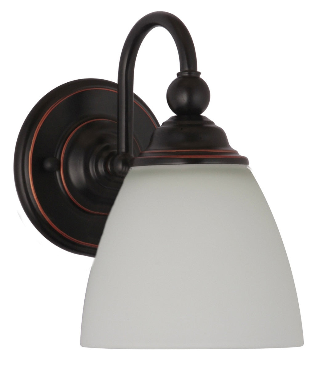 Nova 1 Light Wall Light Bronze - 1001372