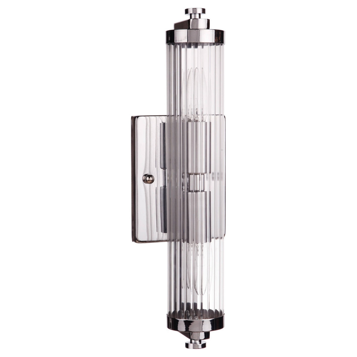 Rockford 2 Light Wall Light Chrome - 1001428