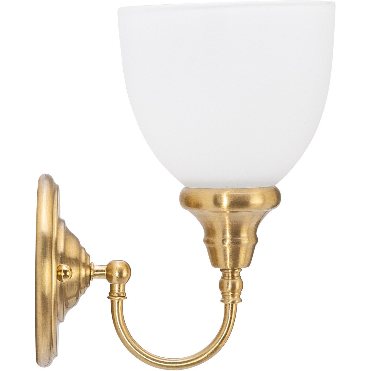 Benson Bracket Wall Light Satin Brass - 1001582