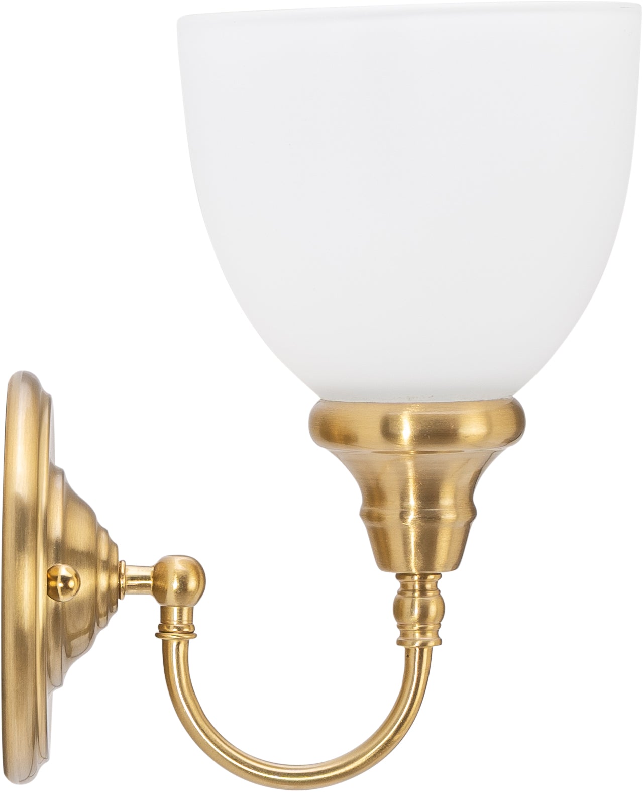 Benson Bracket Wall Light Satin Brass - 1001582
