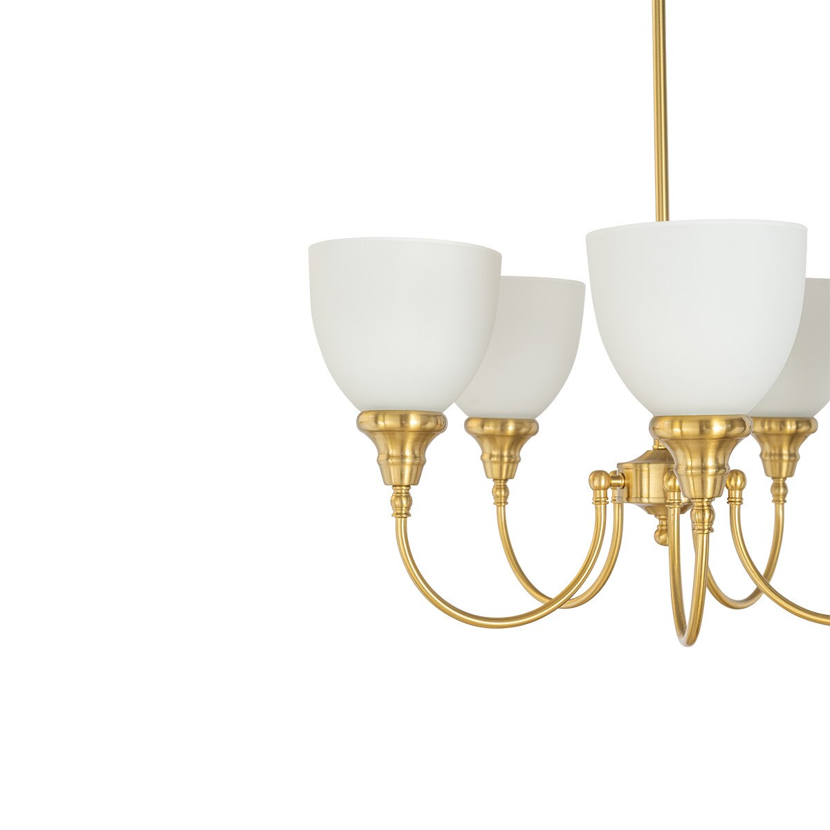 Benson Upwards 5 Light Pendant Satin Brass - 1001584