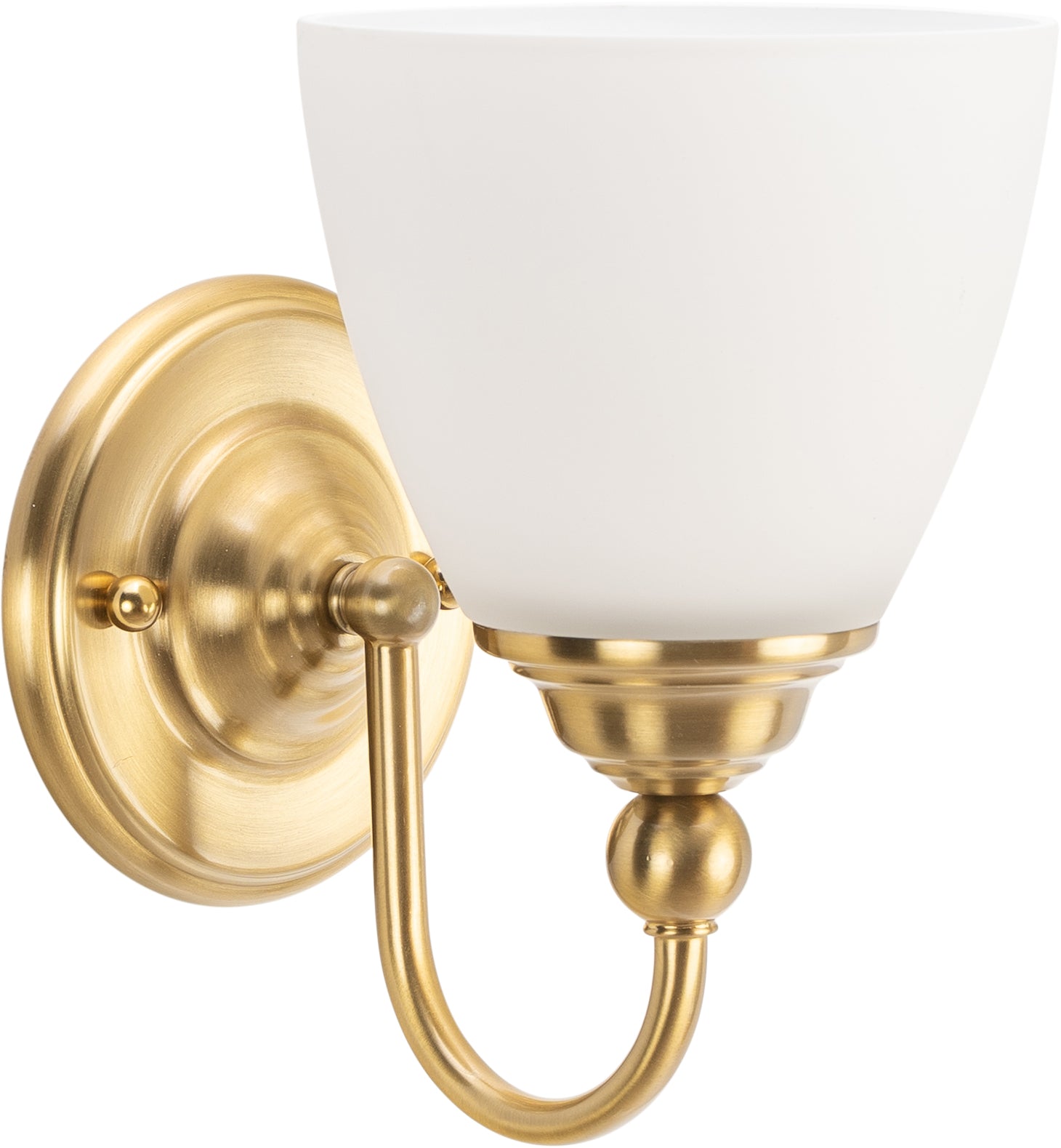 Nova Bracket Wall Light Satin Brass - 1001586