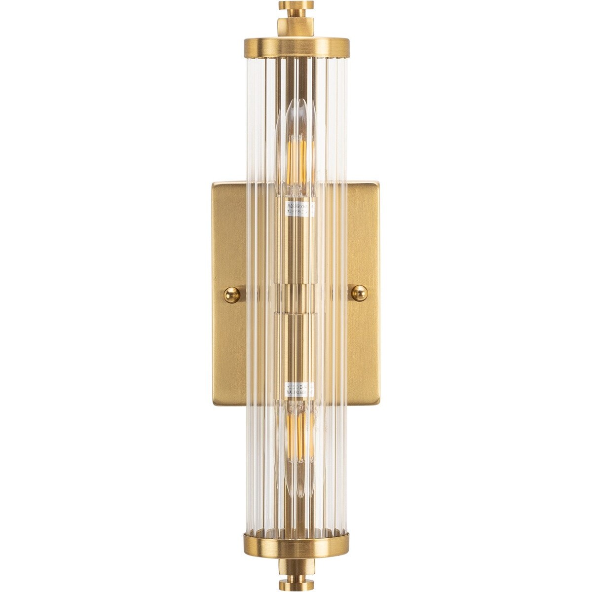 Rockford 2 Light Vanity Wall Light Satin Brass - 1001588