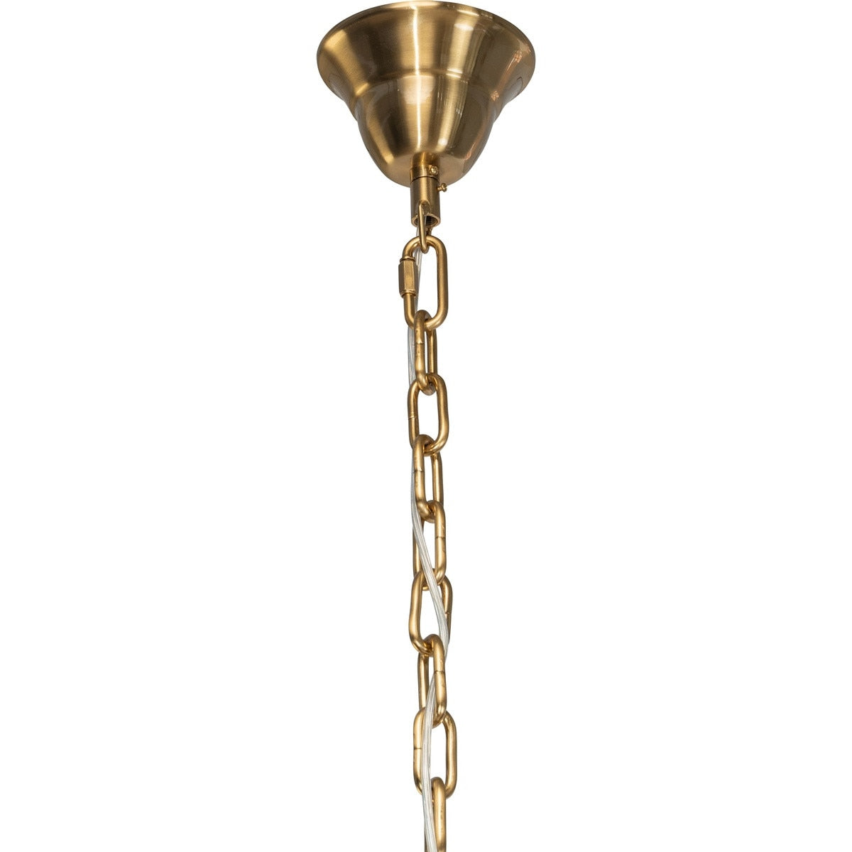 Classique Grand 27 Light Basket Crystal Glass Chandelier Satin Brass & Clear - 1001592