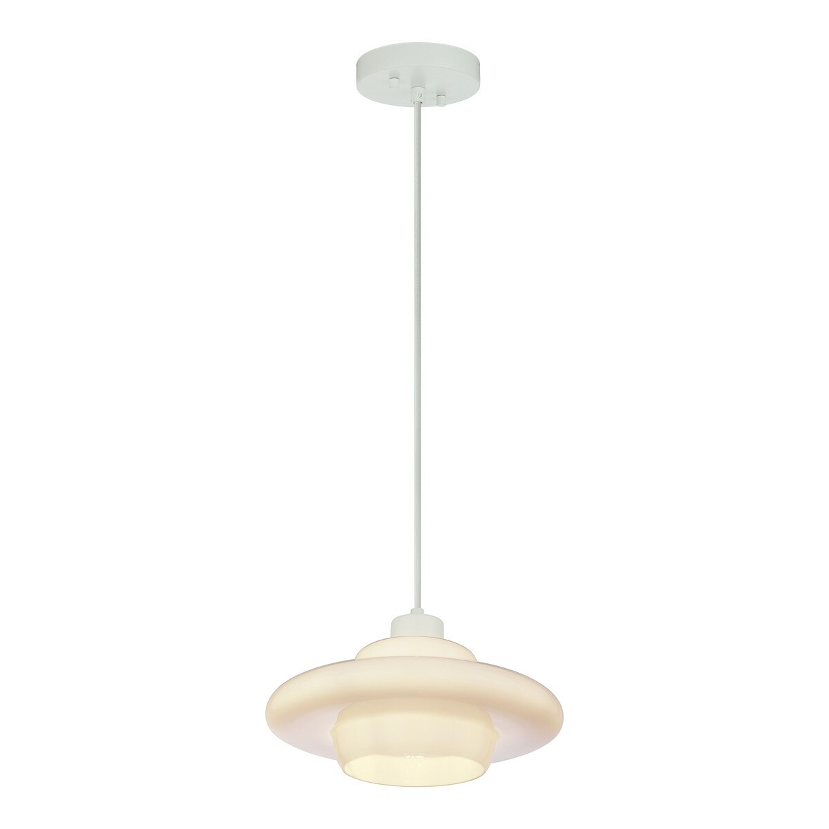 Hornby Pendant Light White & Opal Gloss - 1001616