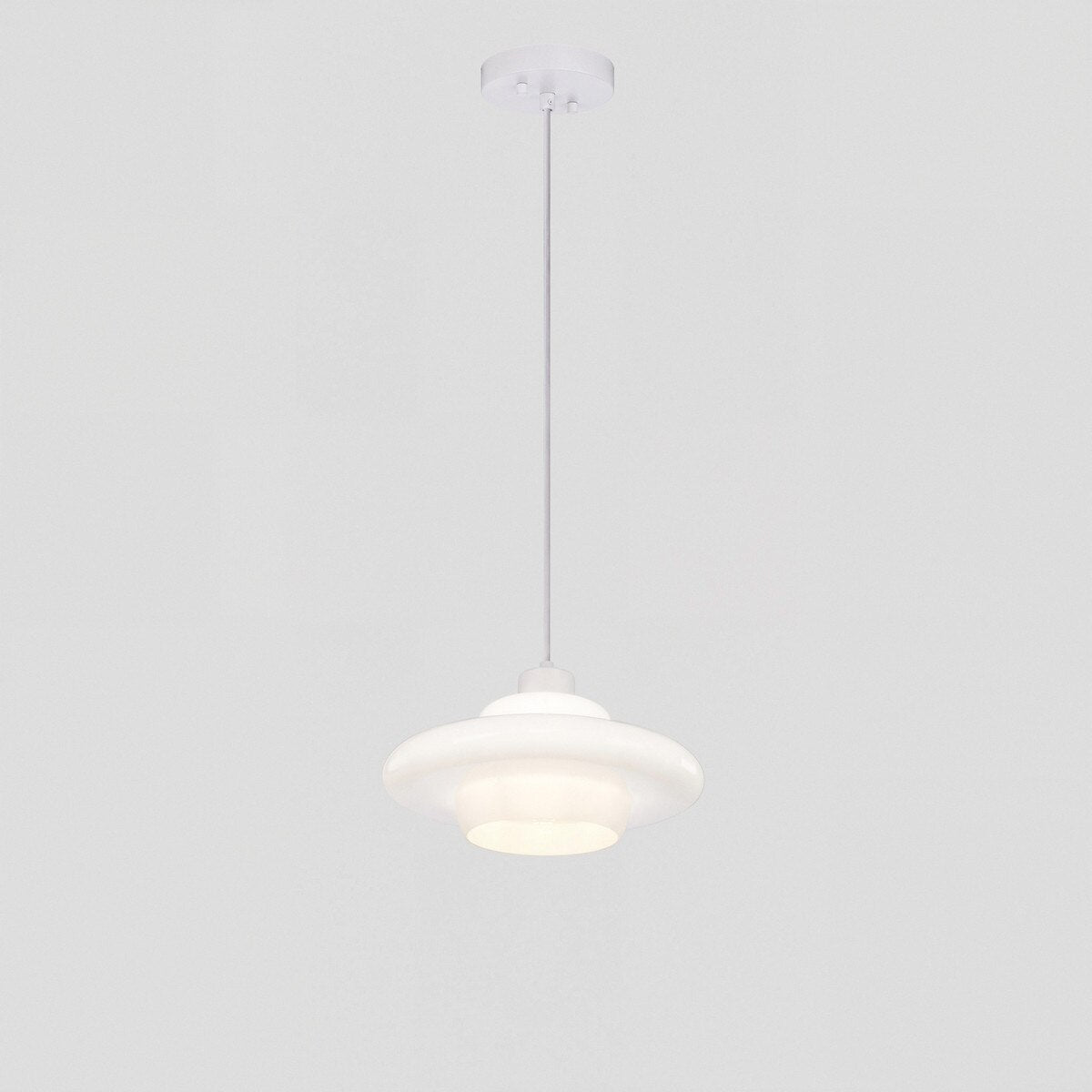 Hornby Pendant Light White & Opal Gloss - 1001616
