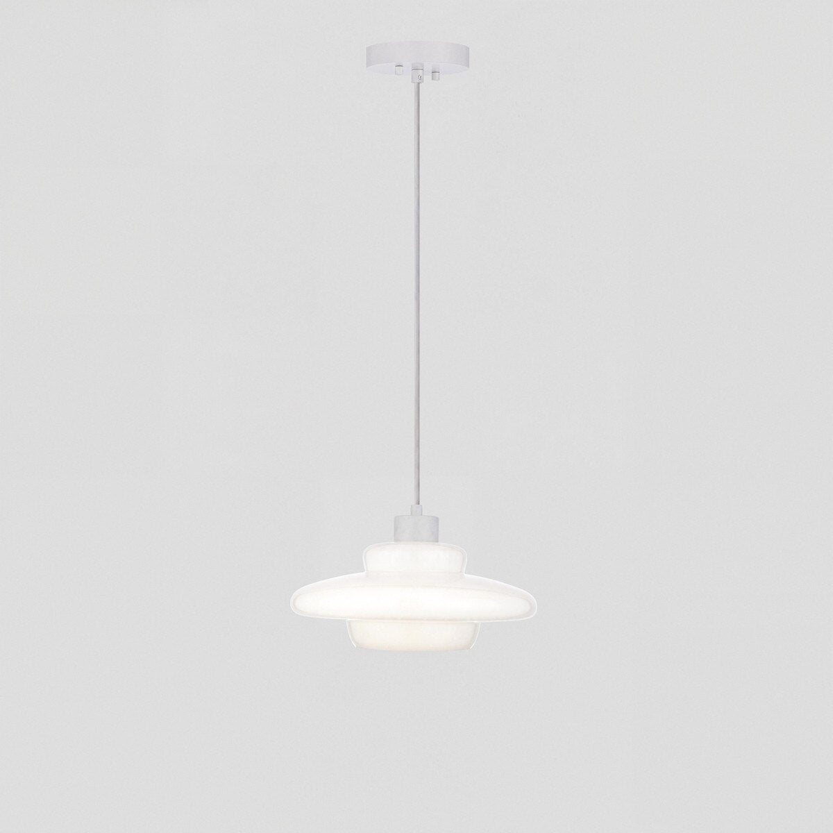 Hornby Pendant Light White & Opal Gloss - 1001616
