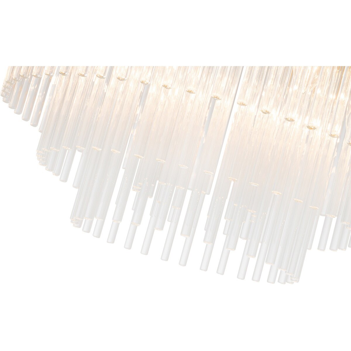 Evangeline Small 6 Light Chandelier Satin Brass - 1001627