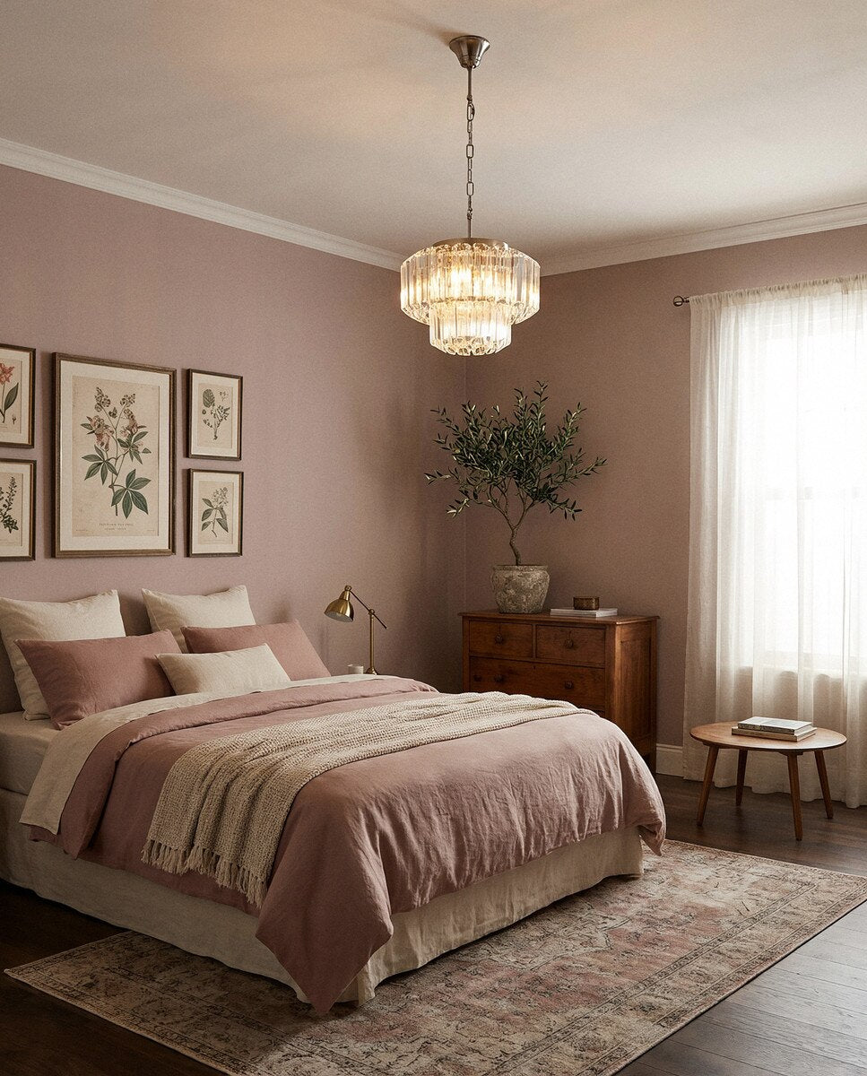 Calista Small 4 Light 2 Tier Chandelier Brushed Nickel - 1001635