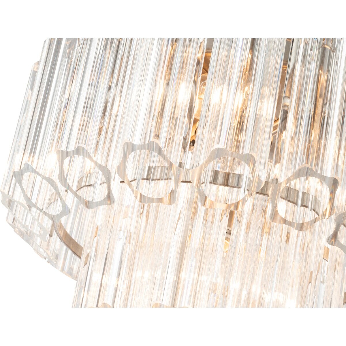 Calista Small 4 Light 2 Tier Chandelier Brushed Nickel - 1001635