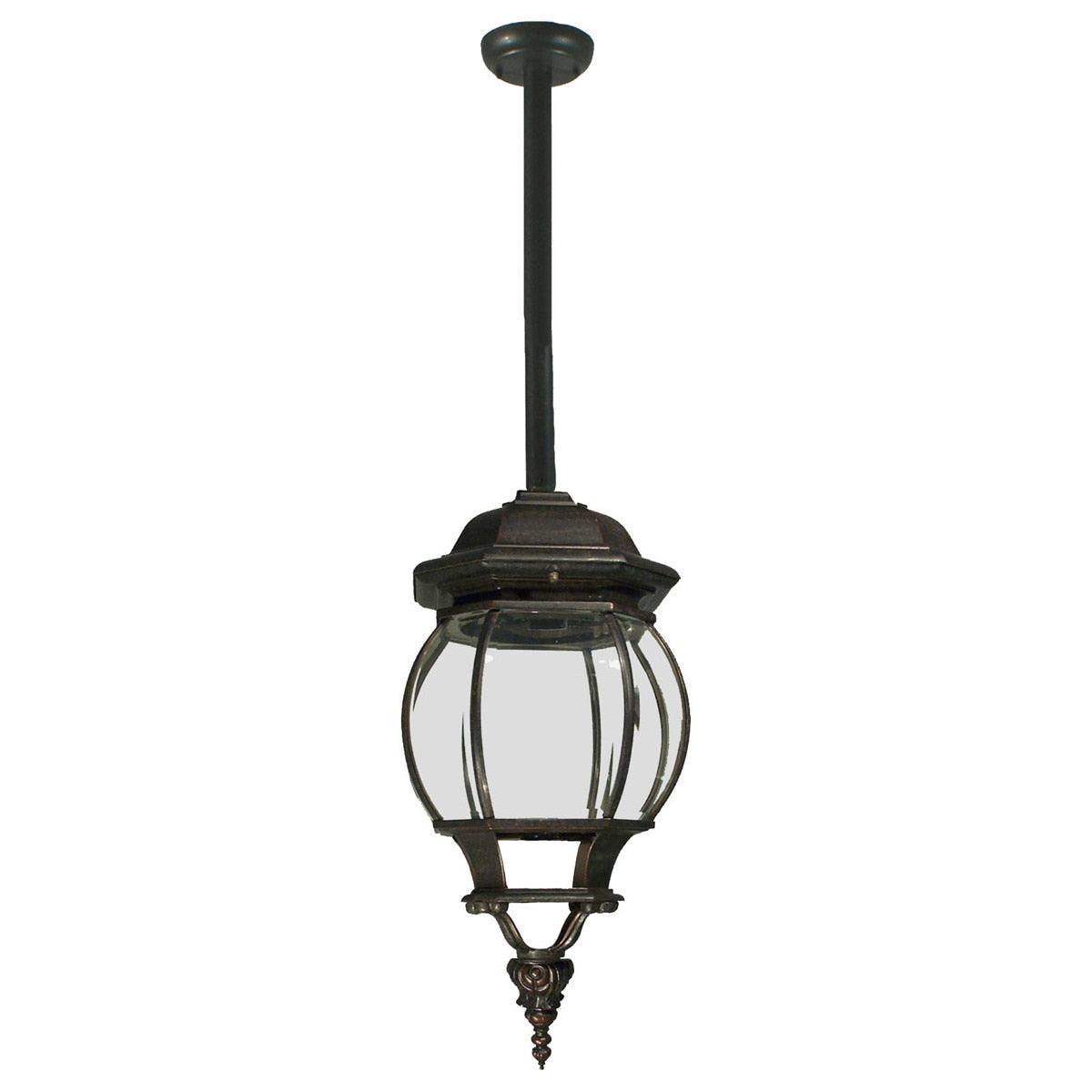 Flinders Large Outdoor Rod Pendant Antique Bronze IP44 - 1001680