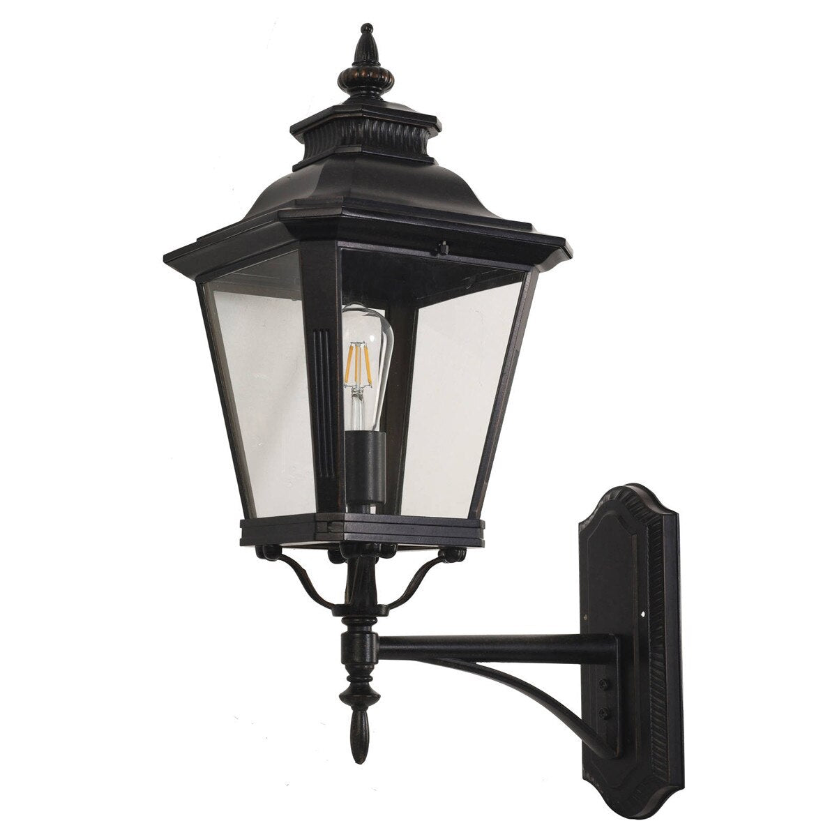 Kingdom Exterior Wall Light Light Antique Bronze Aluminium - 1001719