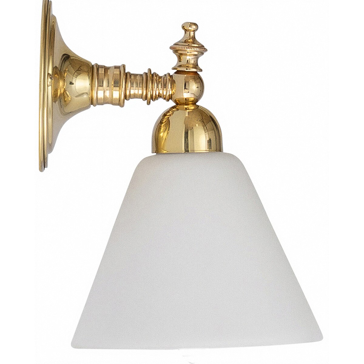 Koscina Wall Light Brass With Cono Opal Glass - 3000154