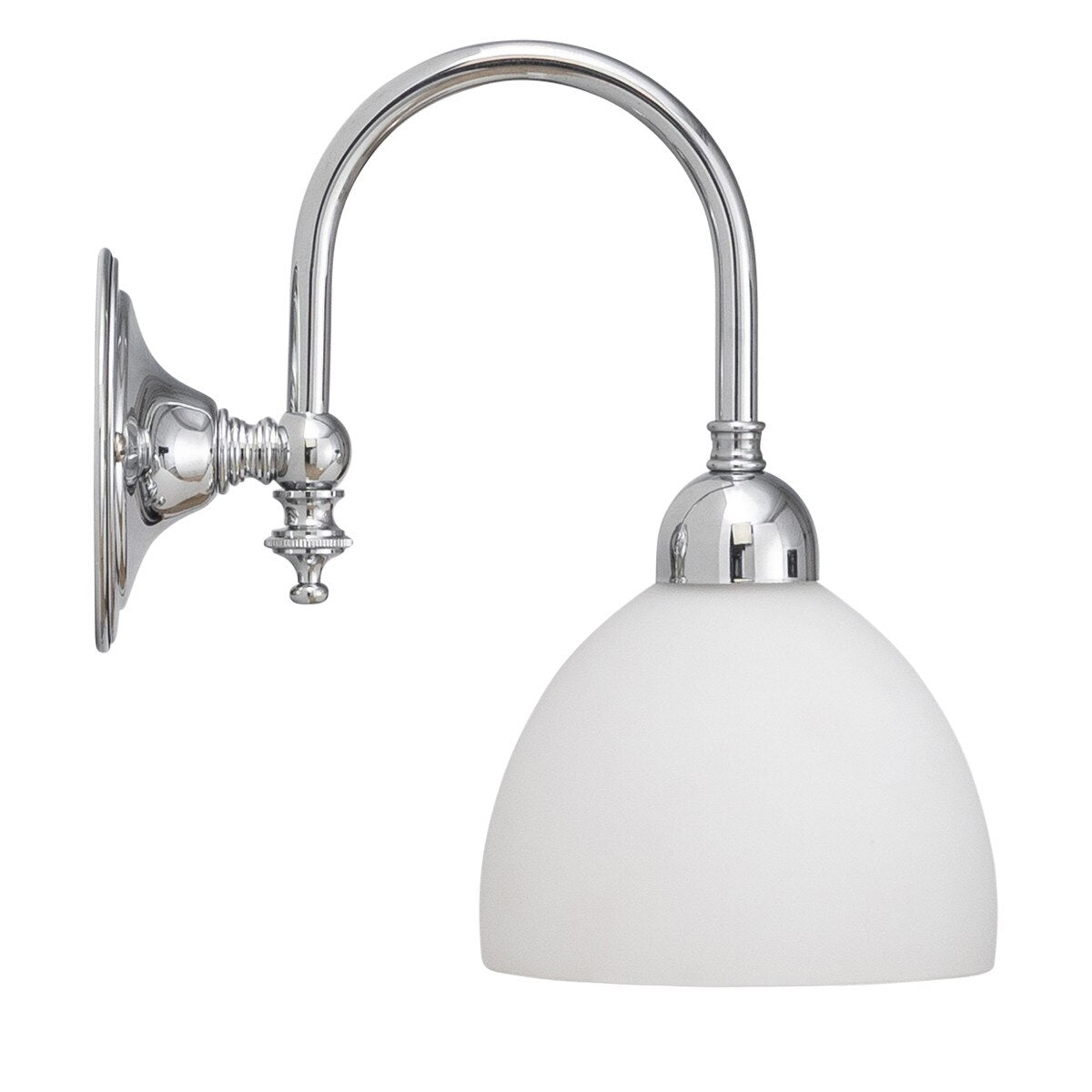 Loxton Wall Light Chrome With Decatron Opal Matt Glass - 3010116